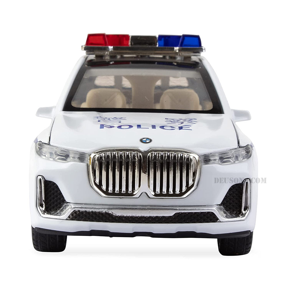 Bmw Police- Diecast Metal Car - Scale 1:32