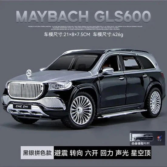 Mercedes-Benz Maybach GLS600 - Diecast Metal Car - Scale 1:24