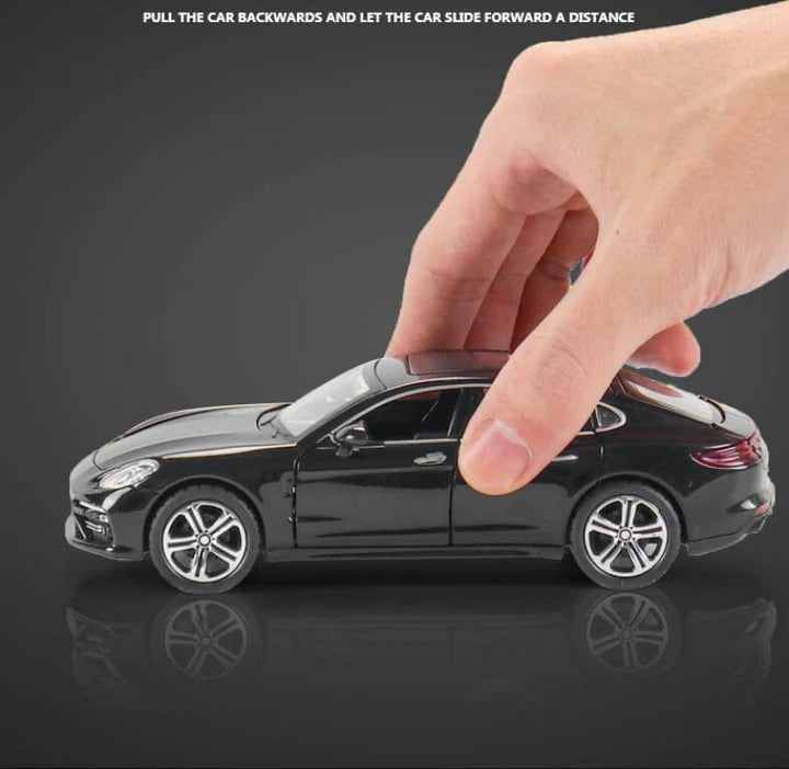 BIG SIZE PORCHE PALAMORA - Diecast Metal Car - Scale 1:24
