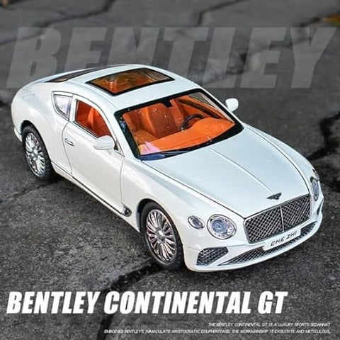 Bentley Continental Gt- Diecast Metal Car - Scale 1:24