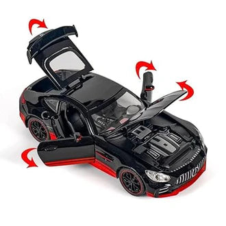 MERECDES BENZ AMG GTR RB - Diecast Metal Car - Scale 1:32