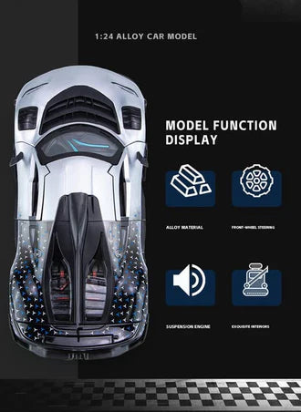 Mercedes Amg - Diecast Metal Car - Scale 1:24