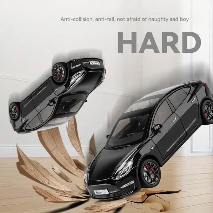 Tesla Model 3 - Diecast Metal Car - Scale 1:24