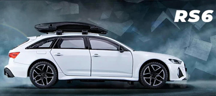 Audi Rs6 - Diecast Metal Car - Scale 1:24/1:32