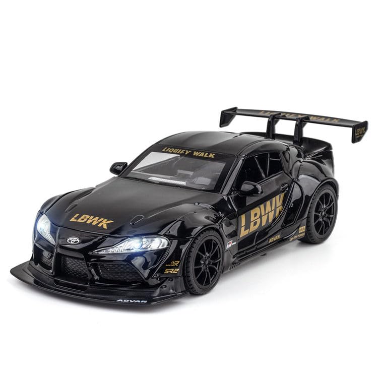 LBWK Toyota Supra GR - Diecast Metal Car - Scale 1:24