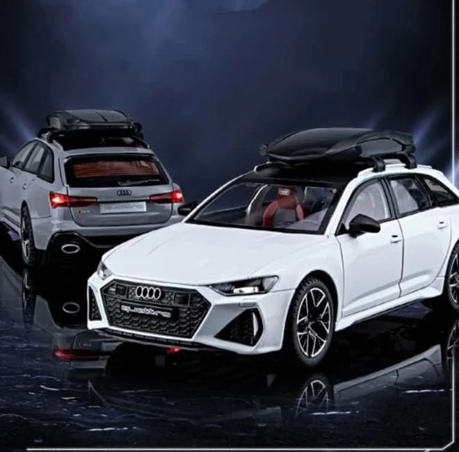 Audi Rs6 - Diecast Metal Car - Scale 1:24/1:32