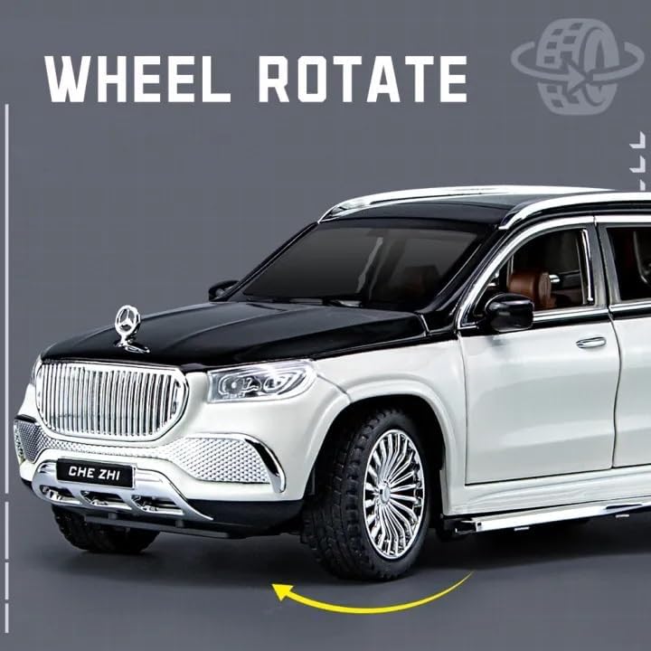 Mercedes-Benz Maybach GLS600 - Diecast Metal Car - Scale 1:24