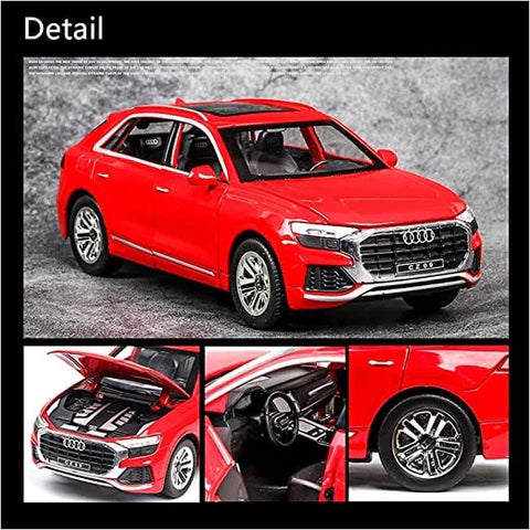 Audi Q8 Auto- Diecast Metal Car - Scale 1:24
