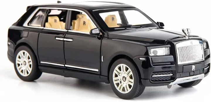 Rolls Royce Cullinan Black - Diecast Metal Car - Scale 1:24 / 1:32