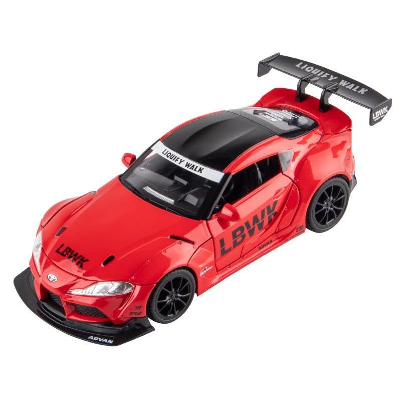 LBWK Toyota Supra GR - Diecast Metal Car - Scale 1:24