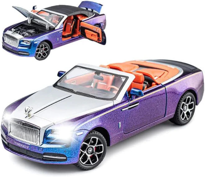 Rolls-Royce Convertible Super Sports - Diecast Metal Car - Scale 1:24