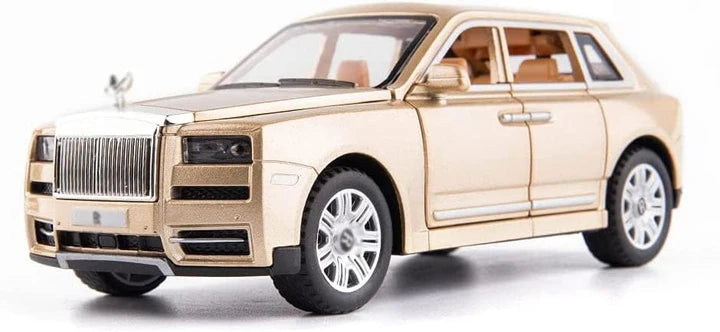 Rolls Royce Cullinan Black - Diecast Metal Car - Scale 1:24 / 1:32