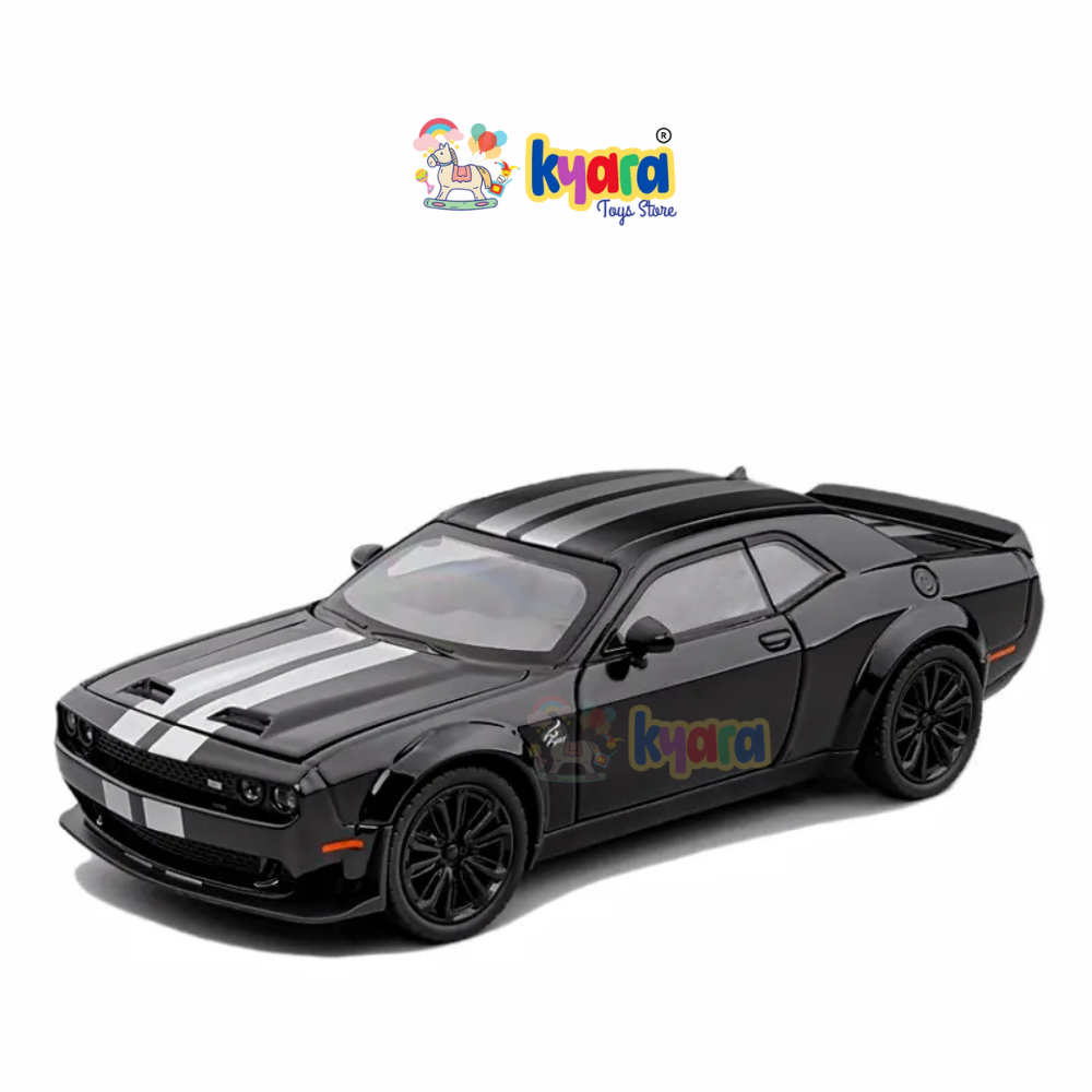 Dodge Challenger Srt Hellcat - Diecast Metal Car - Scale 1:24
