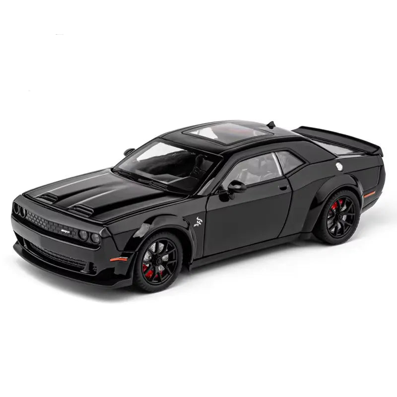 Dodge Challenger Hellcat - Diecast Metal Car - Scale 1:24