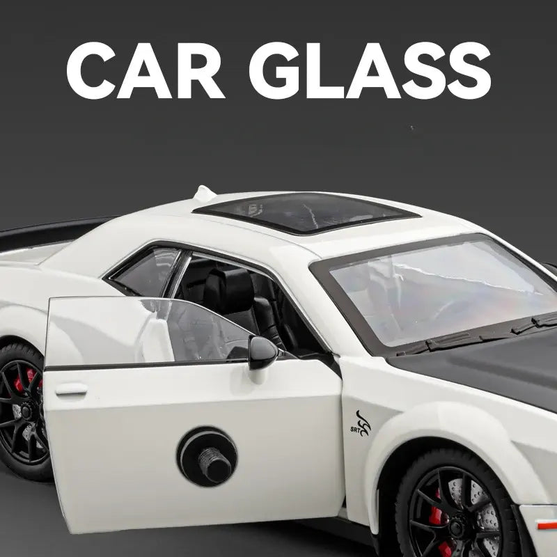 Dodge Challenger Hellcat - Diecast Metal Car - Scale 1:24