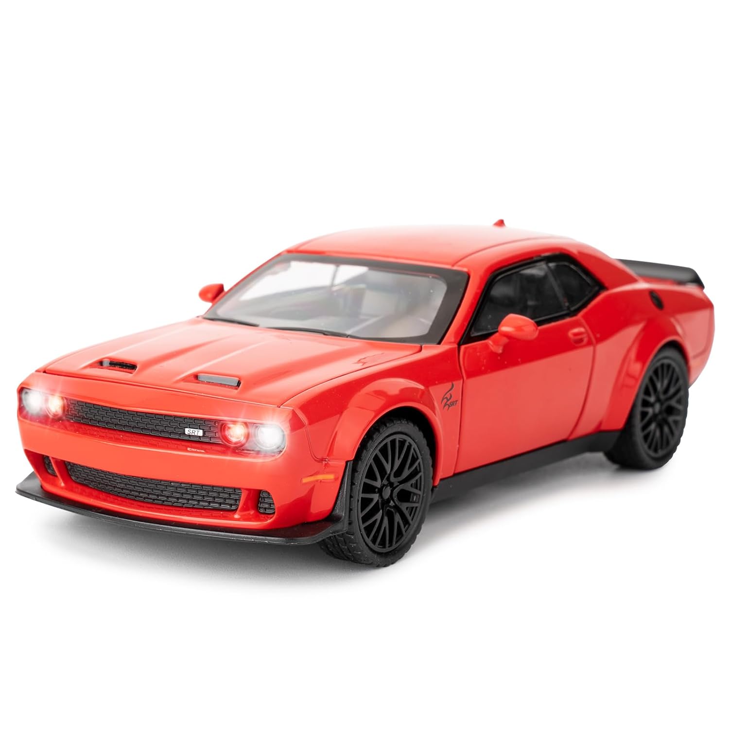 Dodge Challenger Hellcat - Diecast Metal Car - Scale 1:24