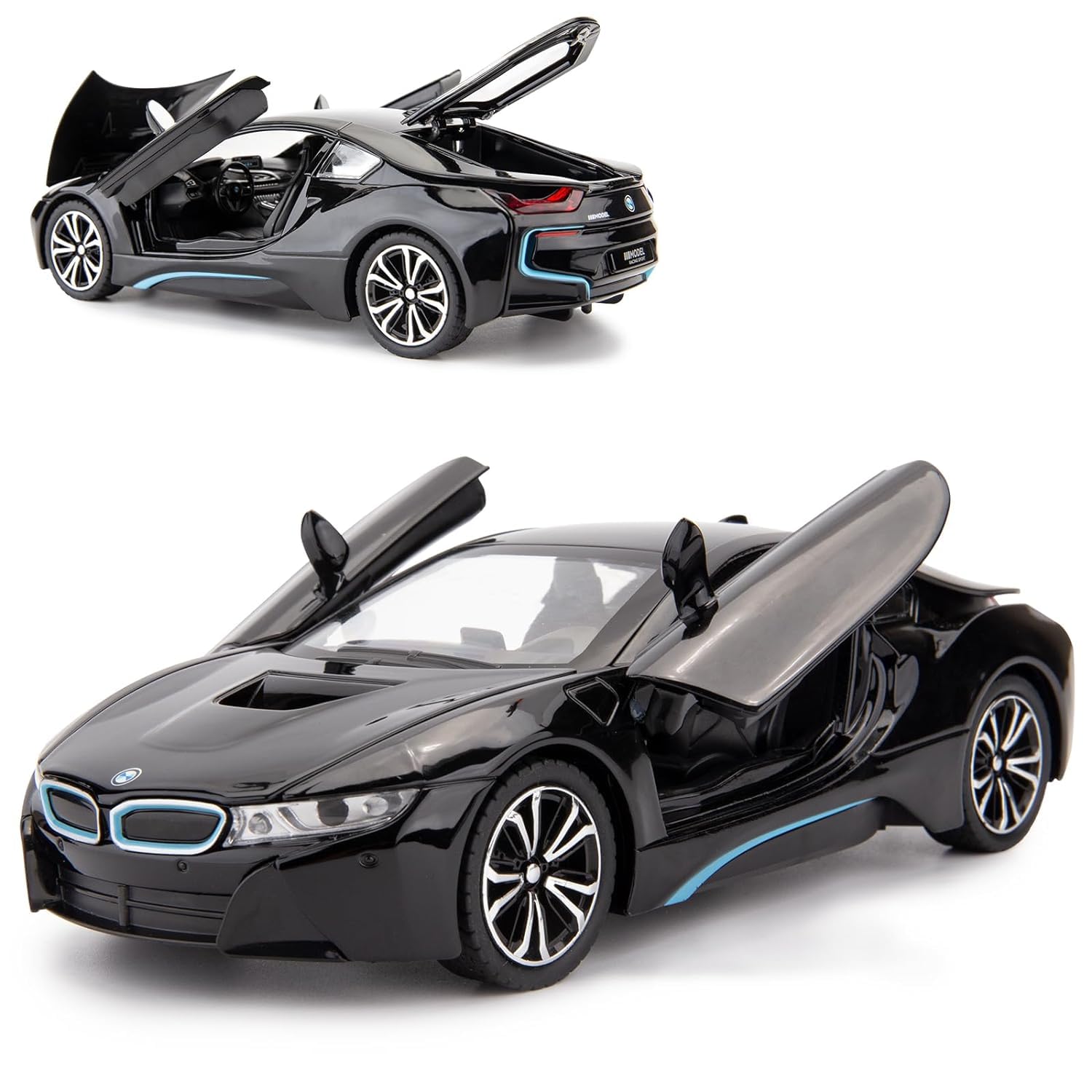 Compatible For Bmw I8 - Diecast Metal Car - Scale 1:24