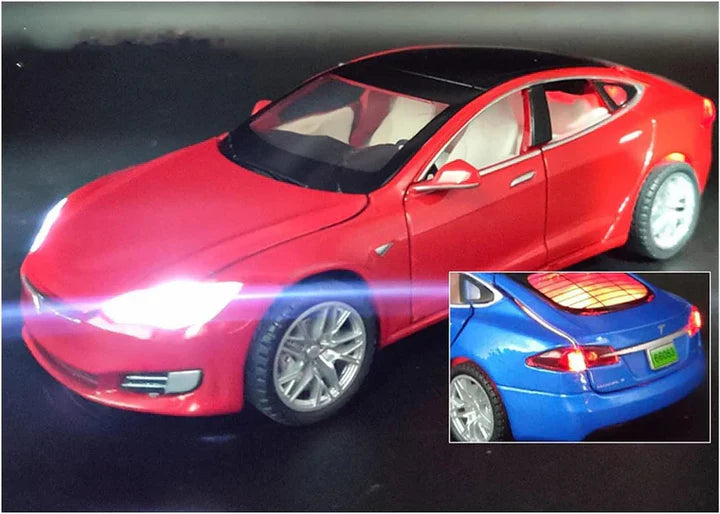 Tesla S Model - Diecast Metal Car - Scale 1:32