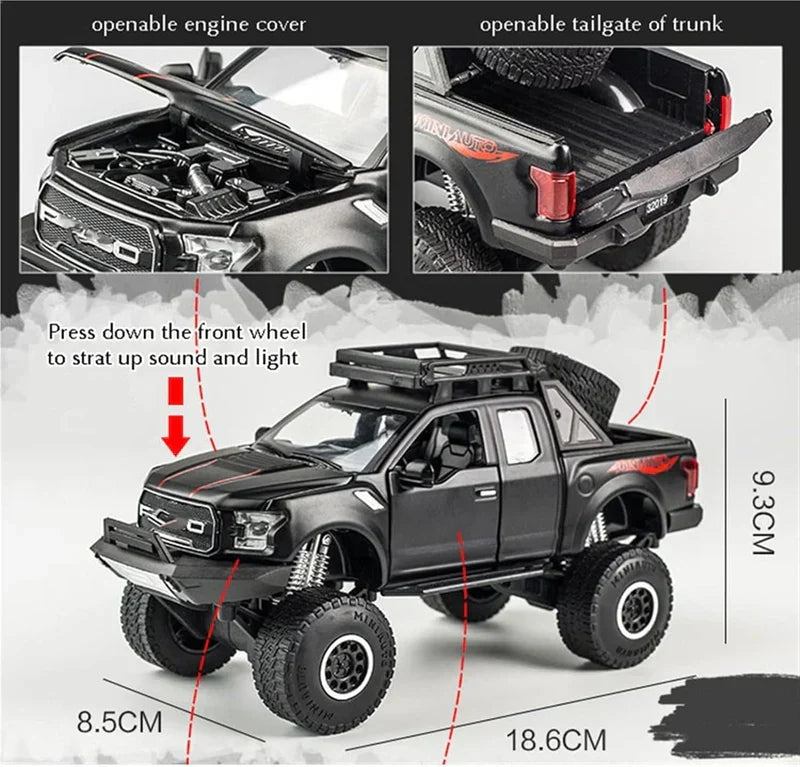 Ford SUV - Diecast Metal Car - Scale 1:24