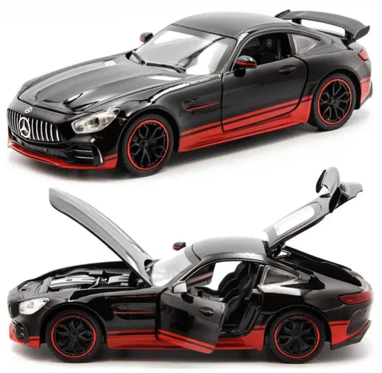 MERECDES BENZ AMG GTR RB - Diecast Metal Car - Scale 1:32
