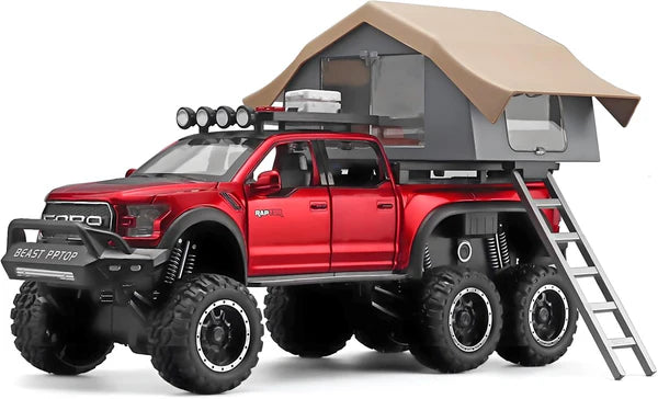Raptor F-150 Pick Up for Kids - Diecast Metal Car - Scale 1:24