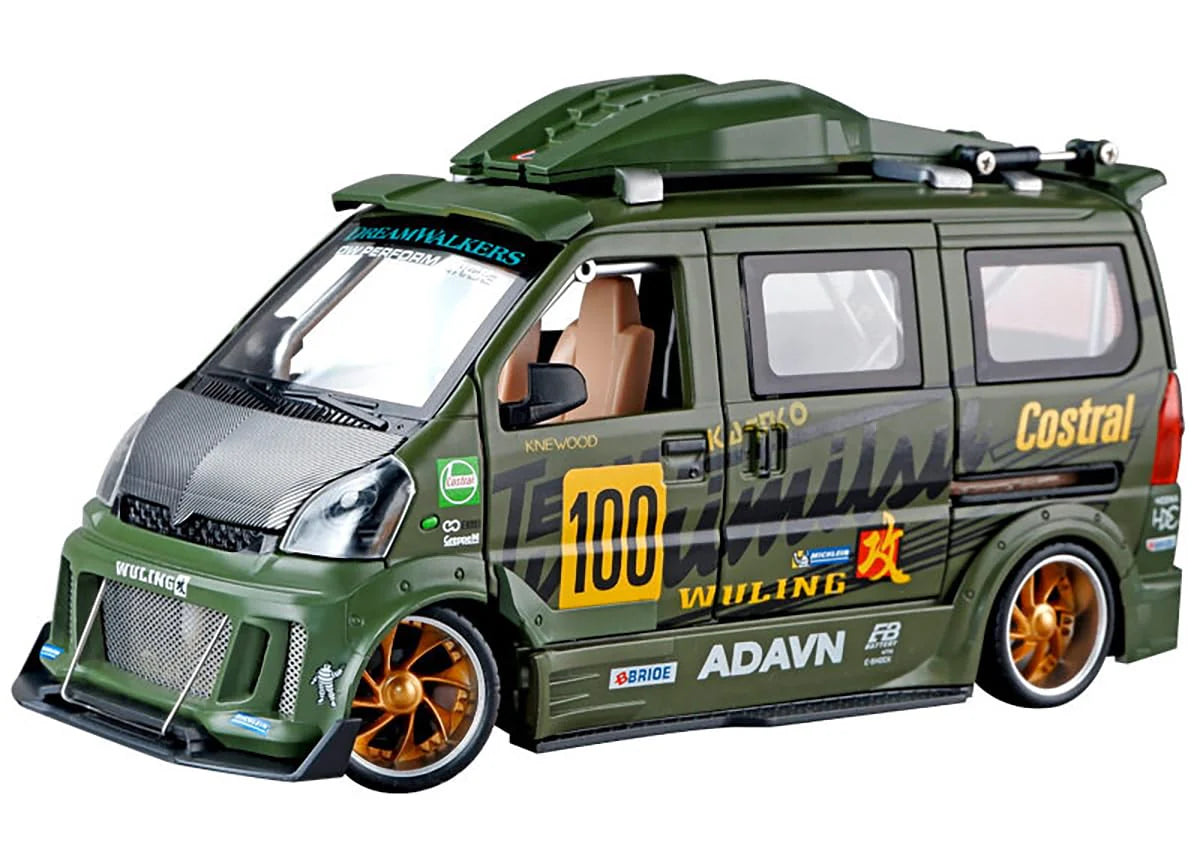 Wuling Track Sports Van - Diecast Metal Car - Scale 1:24