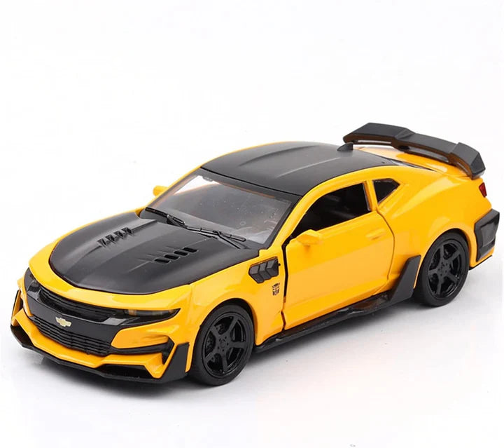 Chevrolet Camaro Bumblebee - Diecast Metal Car - Scale 1:24