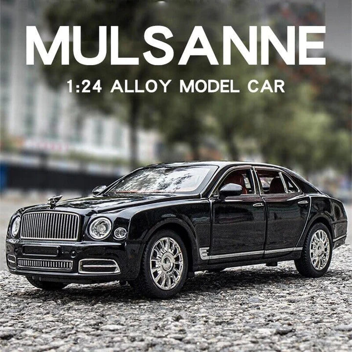 Bentley Mulsanne- Diecast Metal Car - Scale 1:24