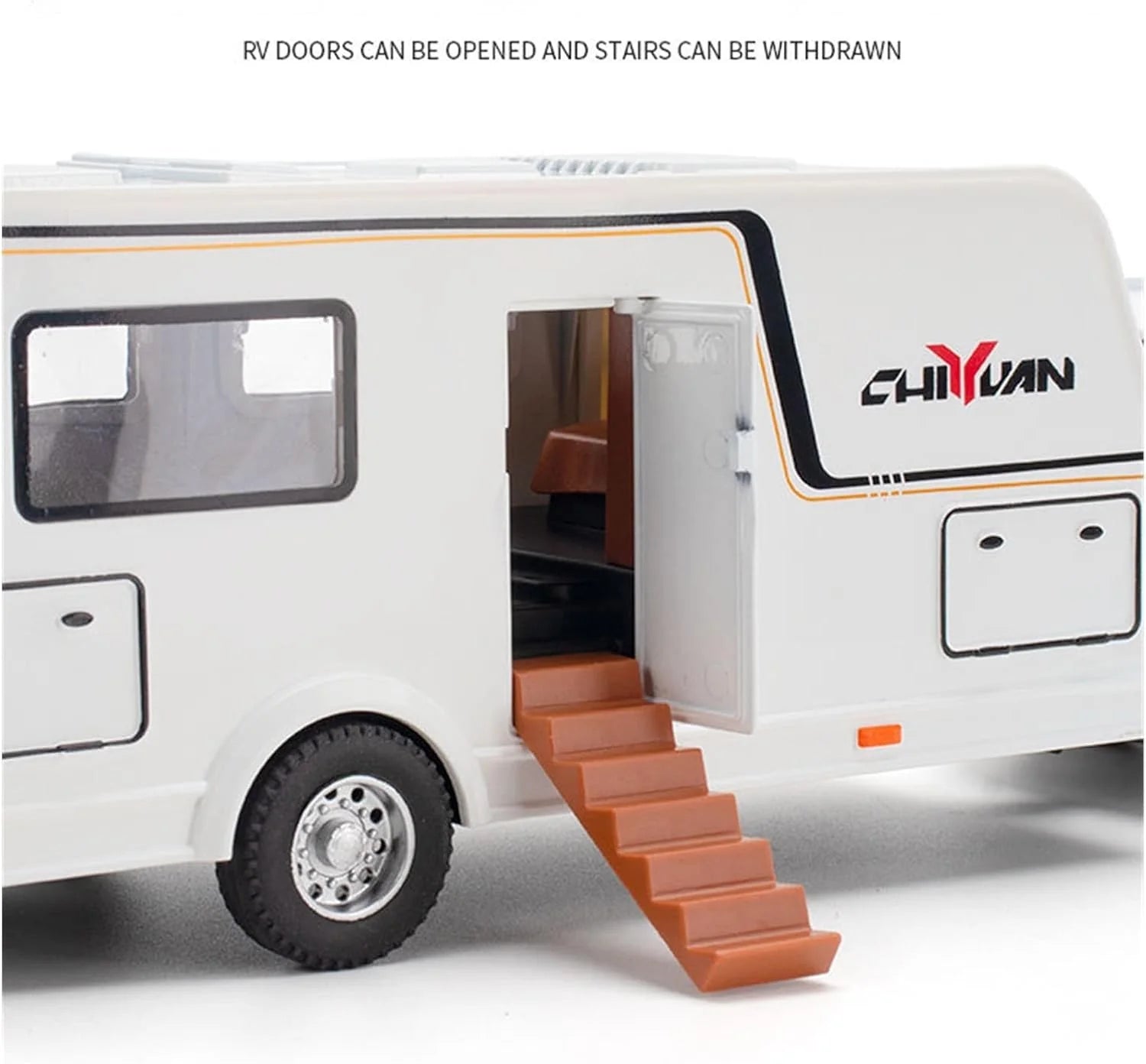 Jeep Rubicon with Trailer - Diecast Metal Car - Scale 1:24