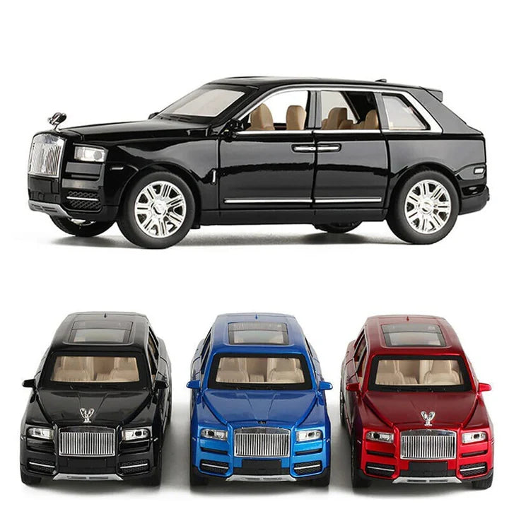 Rolls Royce Cullinan Black - Diecast Metal Car - Scale 1:24 / 1:32
