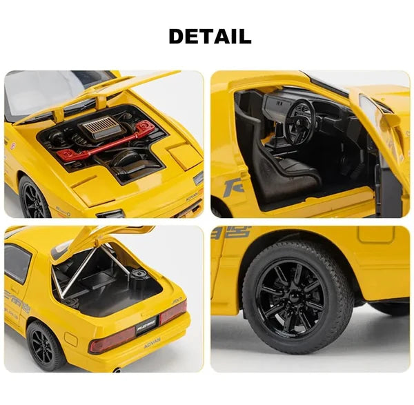 Mazda Savanna RX-7 - Diecast Metal Car - Scale 1:24