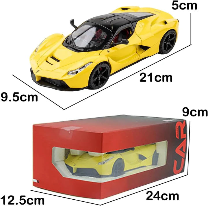 BIG SIZE LAFERRARI SPORT- Diecast Metal Car - Scale 1:24