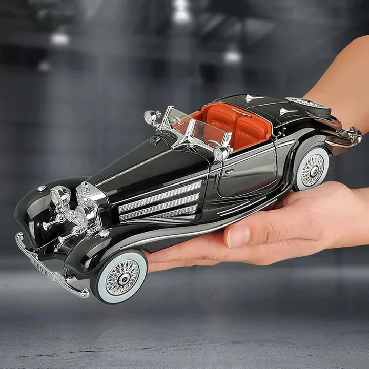 1936 Mercedes-Benz 500K - Diecast Metal Car - Scale 1:24