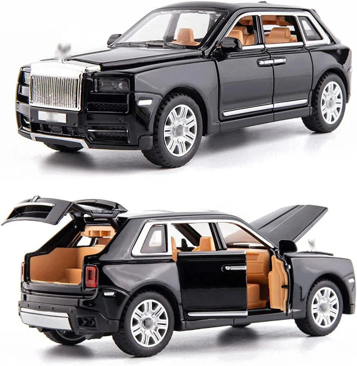 Rolls Royce Cullinan Black - Diecast Metal Car - Scale 1:24 / 1:32