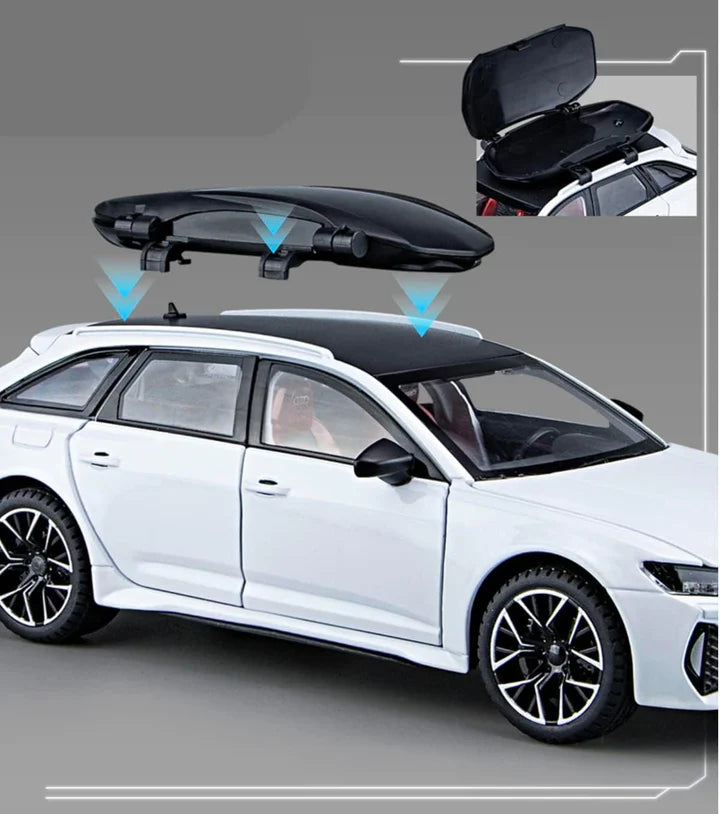 Audi Rs6 - Diecast Metal Car - Scale 1:24/1:32