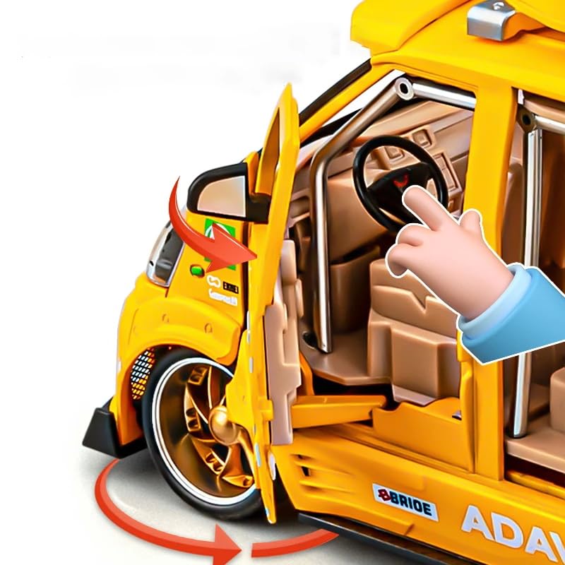 Wuling Track Sports Van - Diecast Metal Car - Scale 1:24