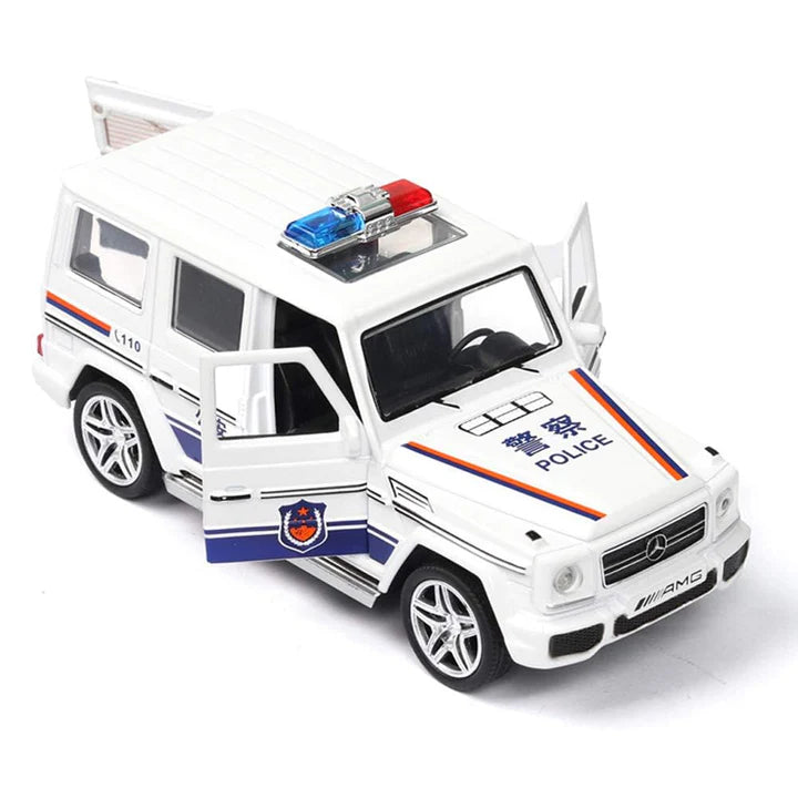 Mercedes Amg G65 Police - Diecast Metal Car - Scale 1:32