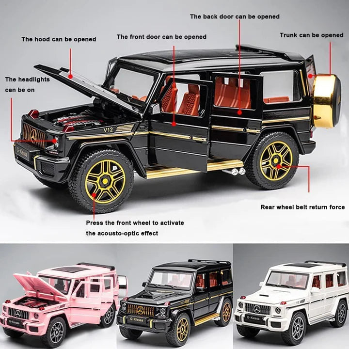 Mercedes Benz G-klessa G-63- Diecast Metal Car - Scale 1:24