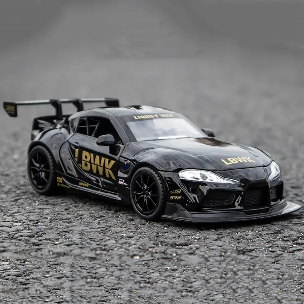 LBWK Toyota Supra GR - Diecast Metal Car - Scale 1:24