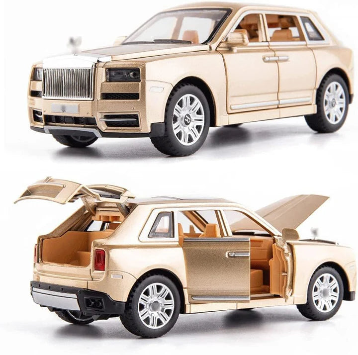 Rolls Royce Cullinan Black - Diecast Metal Car - Scale 1:24 / 1:32