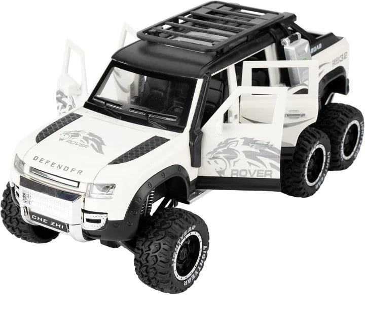 Land Rover Defender Guard 6x6  - Diecast Metal Car - Scale 1:24