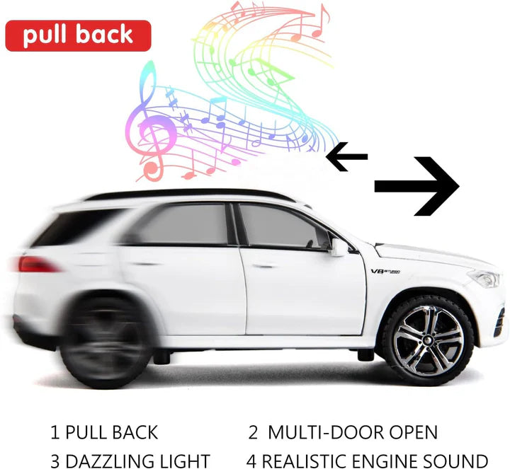 Mercedes Benz Gtr Gle 63s- Diecast Metal Car - Scale 1:32