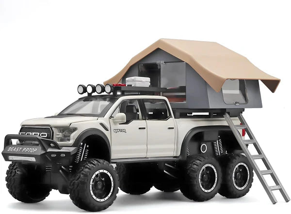 Raptor F-150 Pick Up for Kids - Diecast Metal Car - Scale 1:24