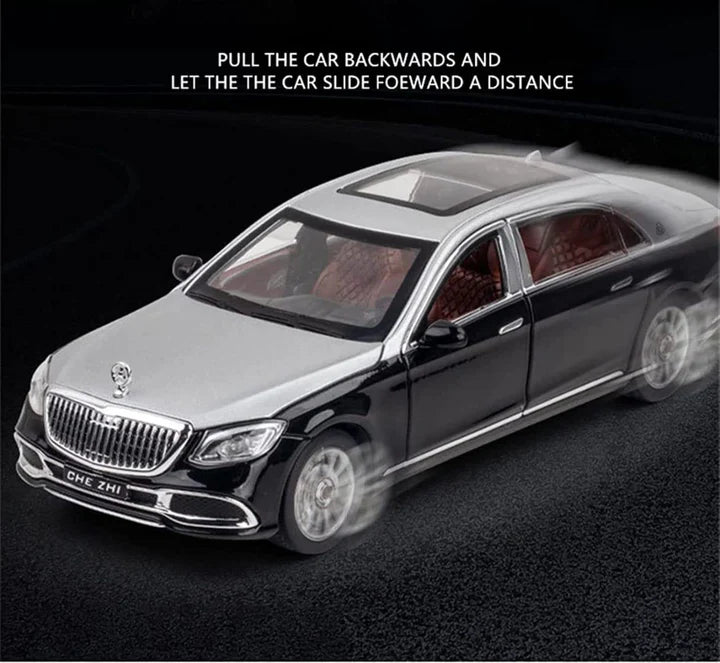 Mercedes Benz Maybach S600  - Diecast Metal Car - Scale 1:24