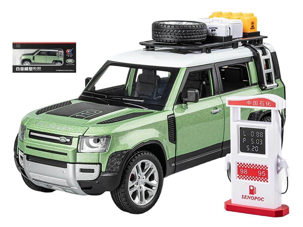 Land Rover Defender Outdoor Edition - Diecast Metal Car - Scale 1:32