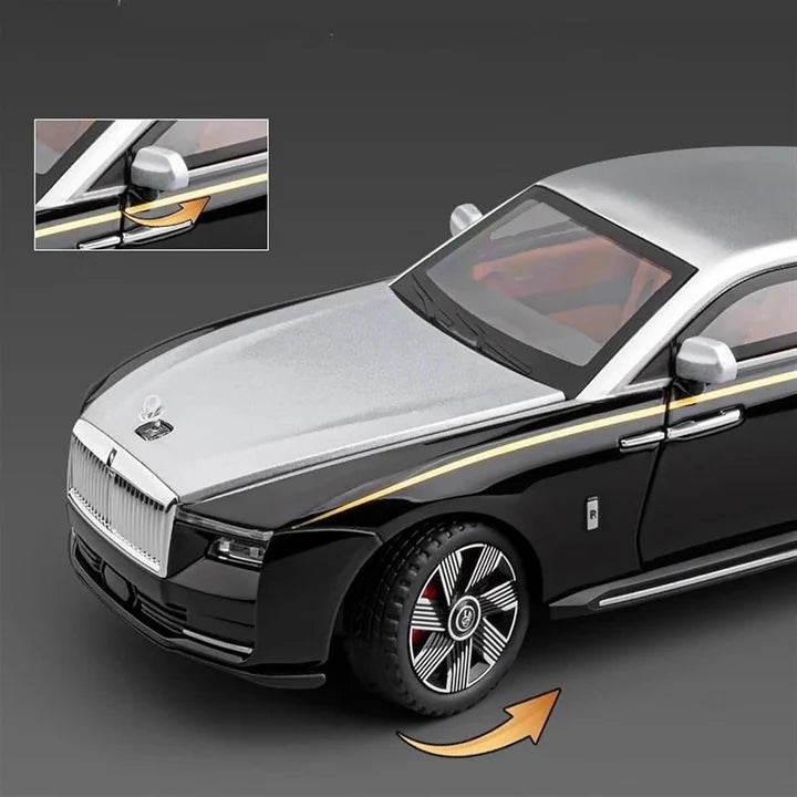 Rolls Royce Ghost Ewb Resin - Diecast Metal Car - Scale 1:24