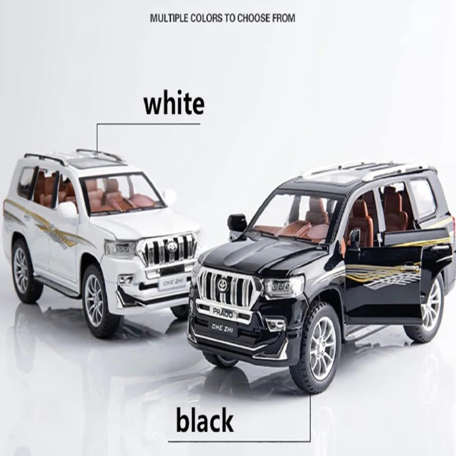 Toyota  Land Cruiser Prado - Diecast Metal Car - Scale 1:32 / 1:24