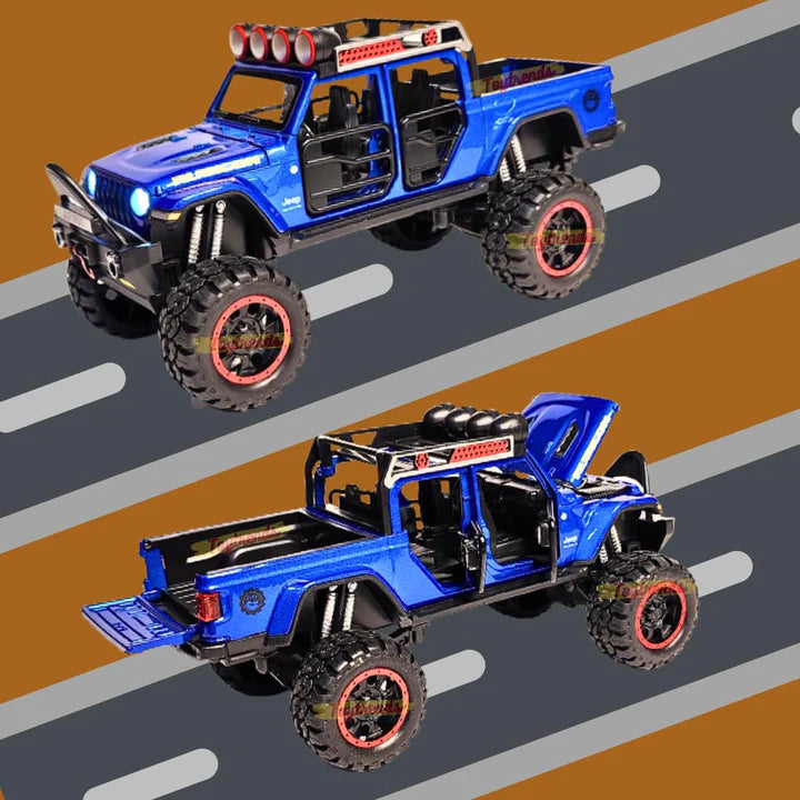 Jeep Car Ru Bcon - Diecast Metal Car - Scale 1:32