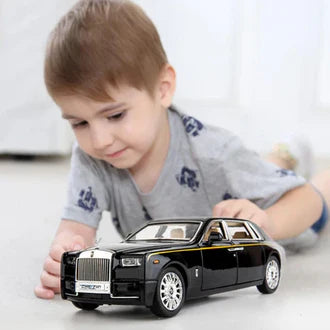 Rolls-Royce Phantom Black - Diecast Metal Car - Scale 1:32 / 1:24