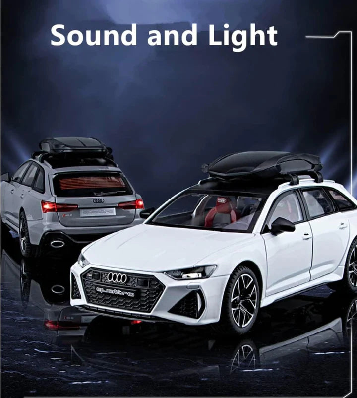 Audi Rs6 - Diecast Metal Car - Scale 1:24/1:32